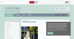 Desktop Screenshot of lieblingsdings.com