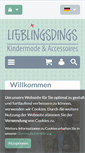 Mobile Screenshot of lieblingsdings.com
